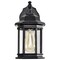 Nuvo Hopkins Outdoor Small Wall Lantern 1 Light Matte Black Finish 60/6119 - alternate 3
